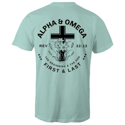 Chirstian-Men's T-Shirt-Alpha And Omega-Studio Salt & Light