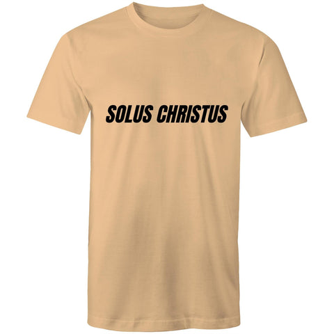 Chirstian-Men's T-Shirt-Christ Alone (Solus Christus)-Studio Salt & Light