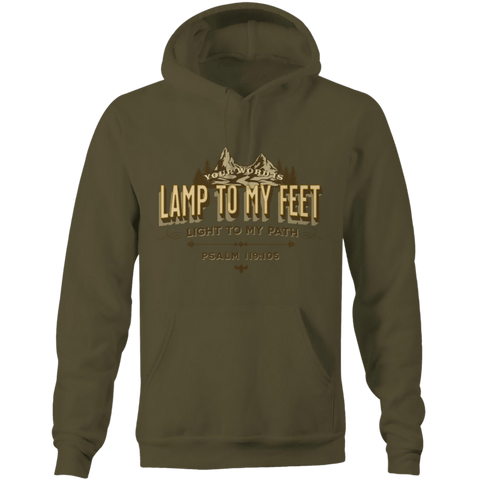 Chirstian-Unisex Hoodie-Lamp to My Feet-Studio Salt & Light