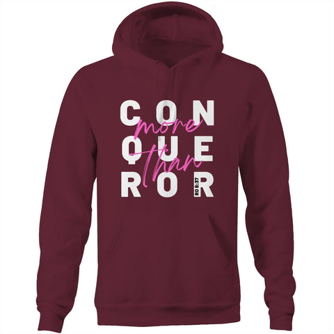 Chirstian-Unisex Hoodie-More Than Conquerors-Studio Salt & Light