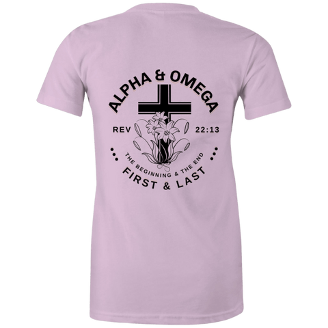 Chirstian-Women's T-Shirt-Alpha And Omega-Studio Salt & Light