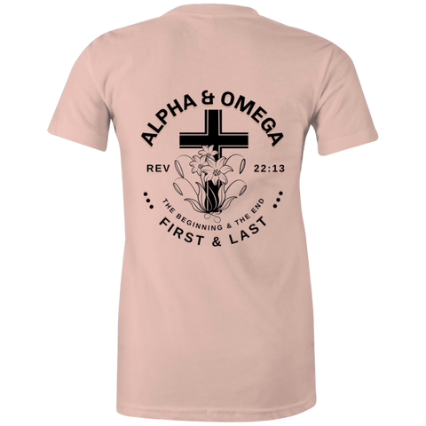 Chirstian-Women's T-Shirt-Alpha And Omega-Studio Salt & Light