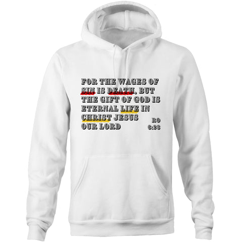 Chirstian-Unisex Hoodie-Wages of Sin-Studio Salt & Light