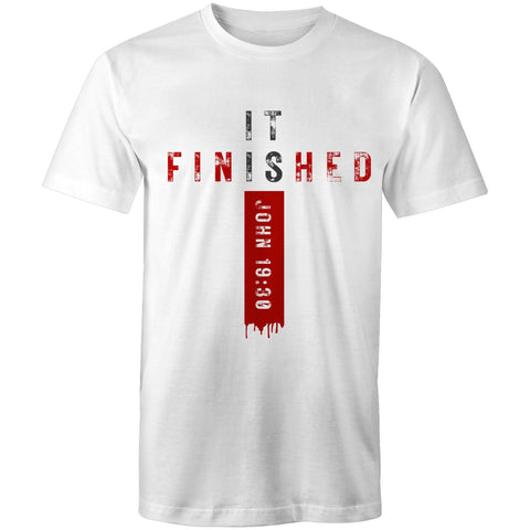 Chirstian-Men's T-Shirt-It Is Finished-Studio Salt & Light