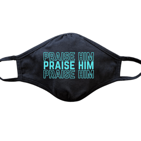 Chirstian-Adult Face Mask-Praise Him-Studio Salt & Light