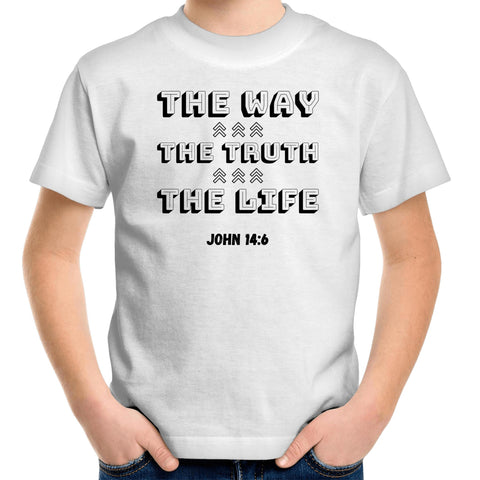 Chirstian-Kids T-Shirt-The Way The Truth The Life-Studio Salt & Light