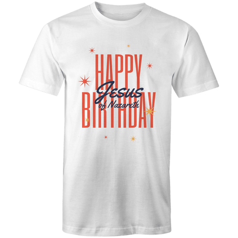 Chirstian-Men's T-Shirt-Happy Birthday Jesus-Studio Salt & Light