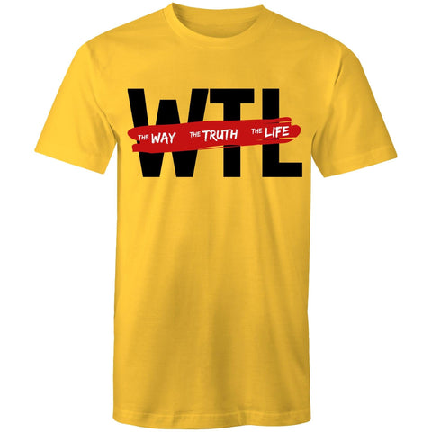 Chirstian-Men's T-Shirt-The Way The Truth The Life (V2)-Studio Salt & Light