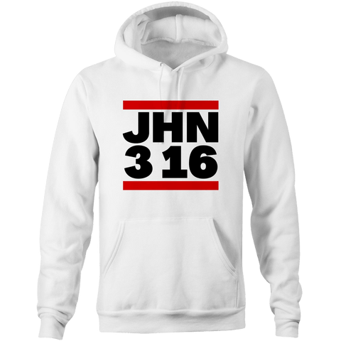 Chirstian-Unisex Hoodie-John 3:16 (DMC Parody)-Studio Salt & Light