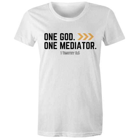 Chirstian-Women's T-Shirt-One God One Mediator-Studio Salt & Light
