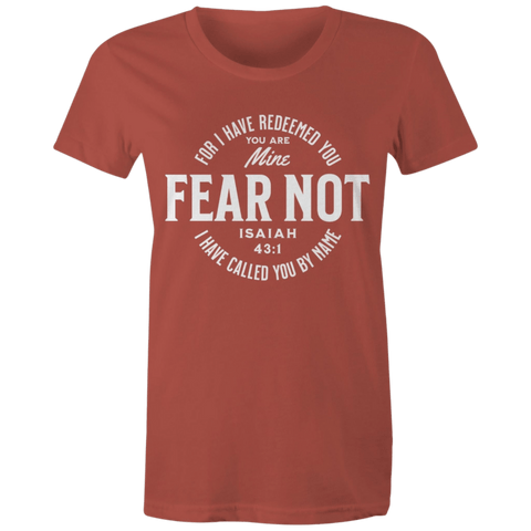 Chirstian-Women's T-Shirt-Fear Not-Studio Salt & Light